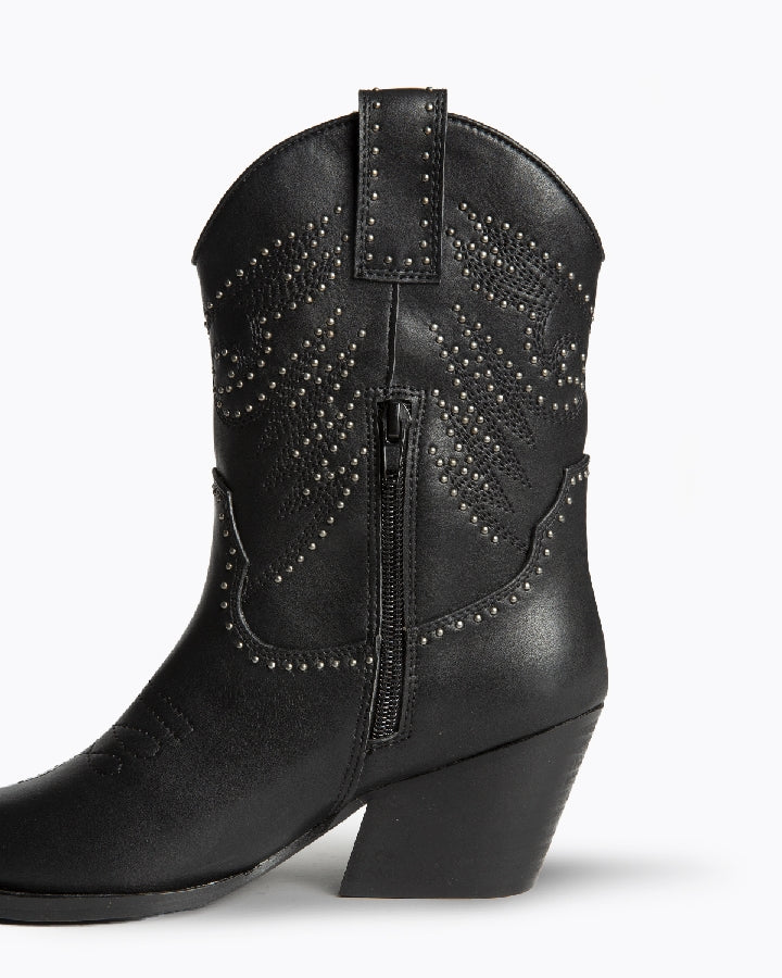 BOTIN COWBOY ROCK NEGRA