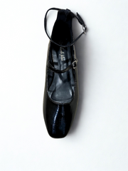 ZAPATO MARY JANE PUNTA REDONDA NEGRO