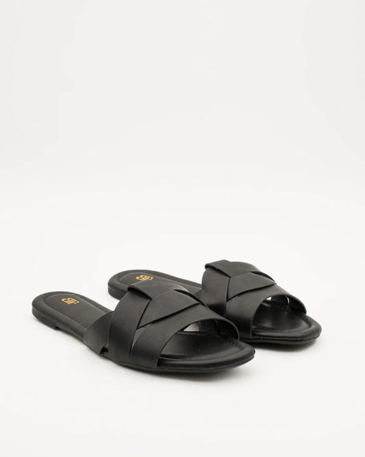 PALA PLANA TRENZAS BLACK