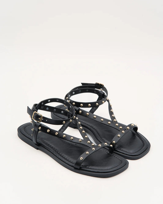 SANDALIA TACHUELAS BUONA BLACK