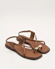 SANDALIA ANILLO DEDO CAMEL