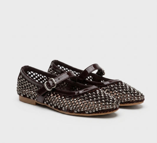 BAILARINA STRASS BROWN