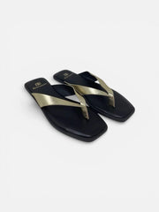SANDALIA DEDO V GOLD
