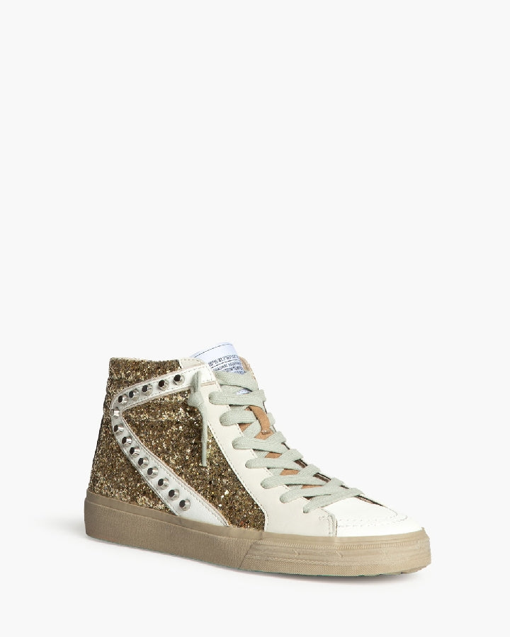 ZAPATILLAS CELIA BOTIN BRILLOS ORO