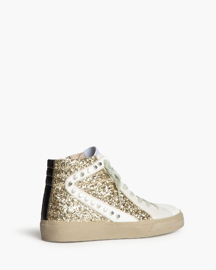 ZAPATILLAS CELIA BOTIN BRILLOS ORO