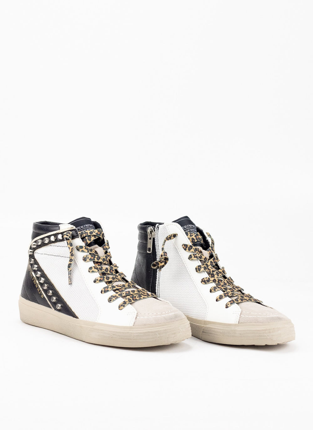 REGINA MULTICOLOR STUDDED SNEAKERS