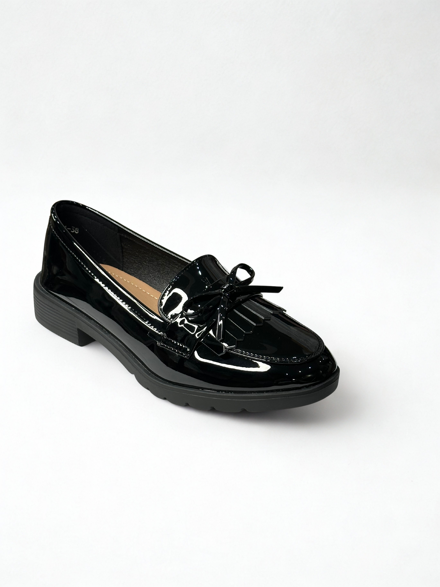 MOCASIN MALAK FLECOS NEGRO