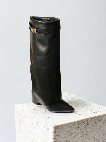 BOTA POLAINA DANIELA BLACK