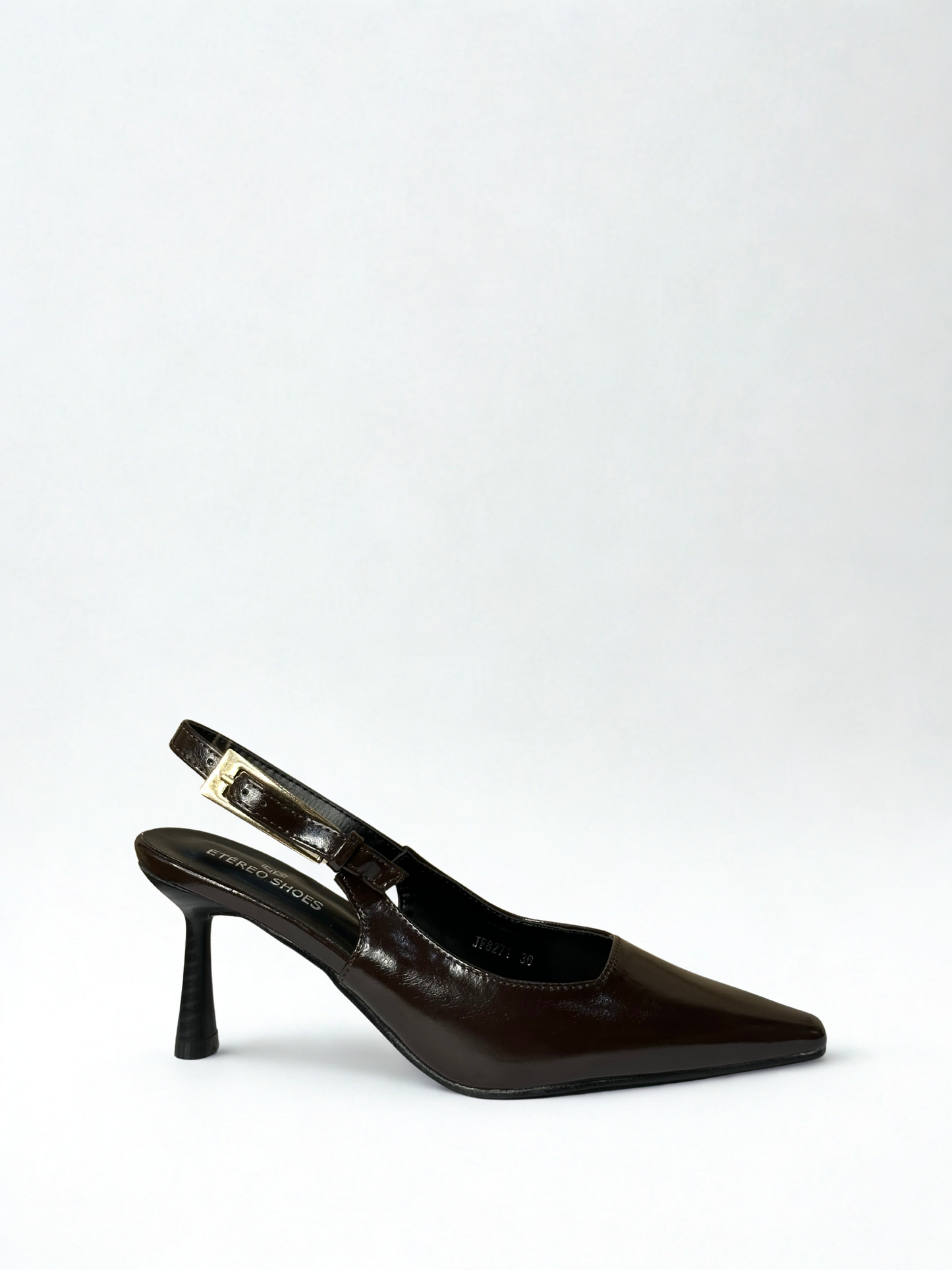 ZAPATO SOFÍA KITTEN DESTALONADO CHOCOLATE