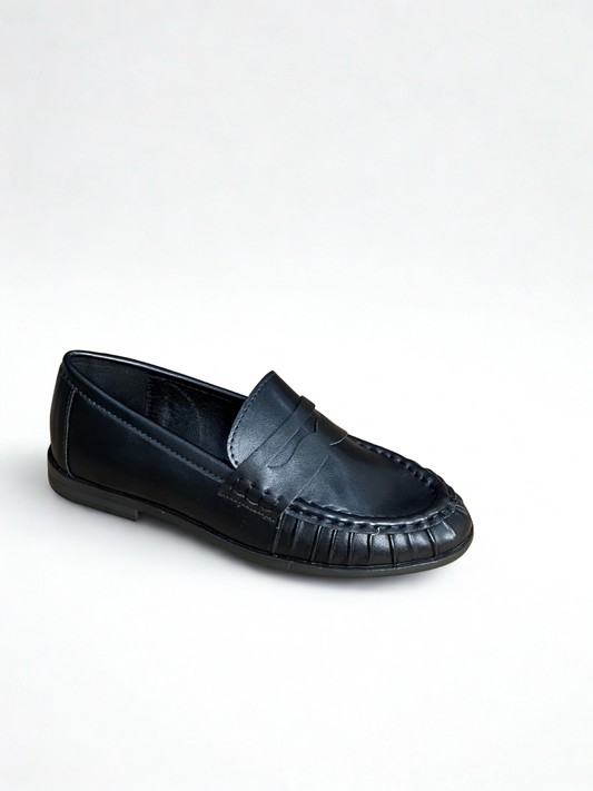 MOCASÍN SARAÍ ANTIFAZ NEGRO