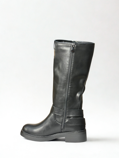 BOTA BIKER NURIA NEGRO