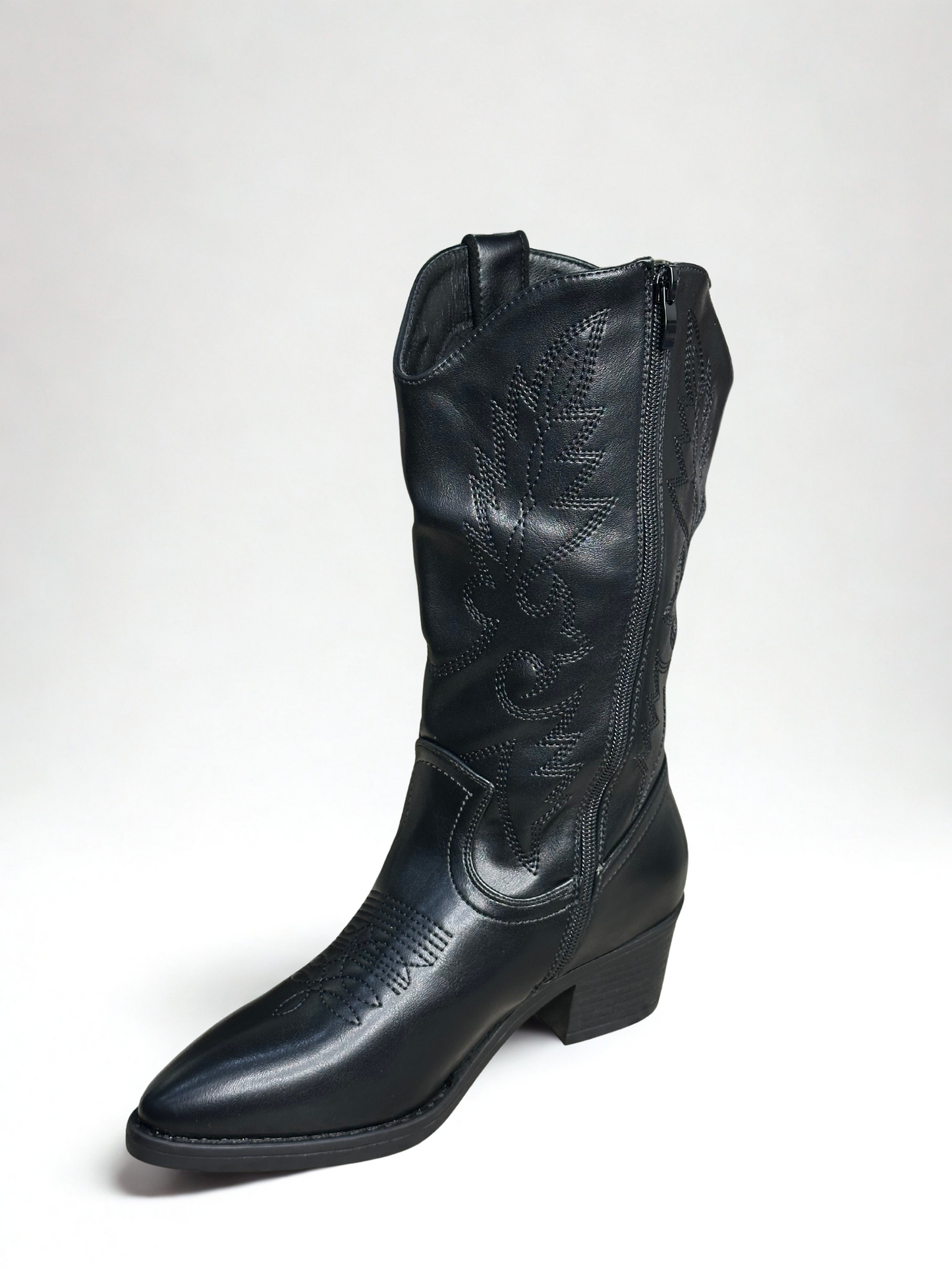 BOTA GALA COWBOY NEGRO