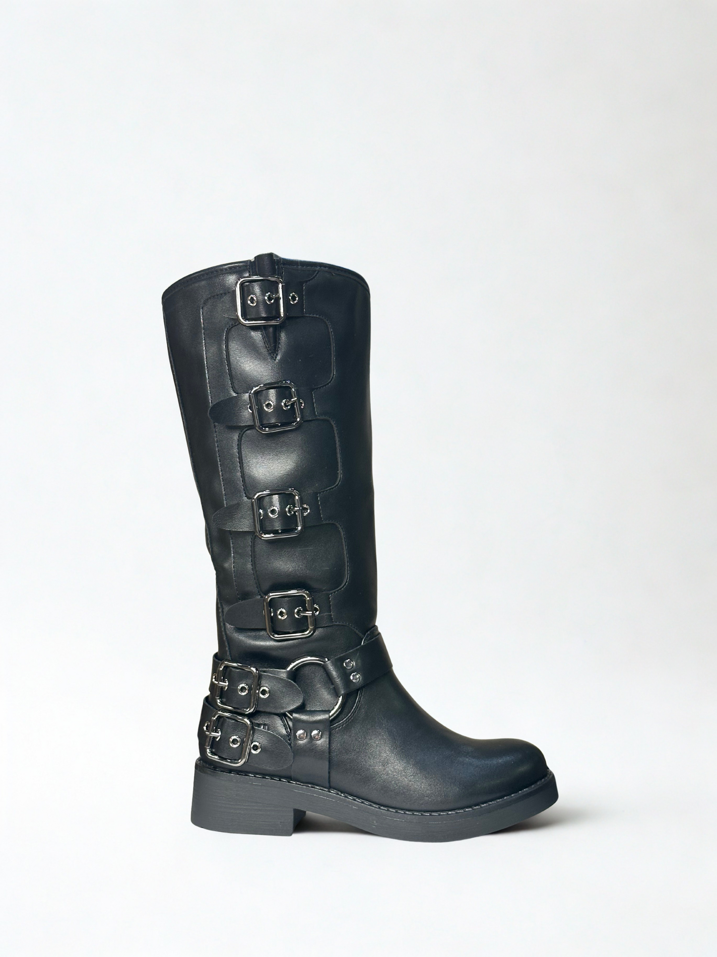 BOTA BIKER NURIA NEGRO