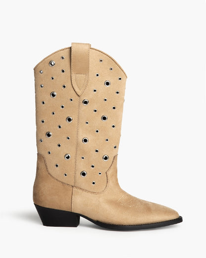 BOTA GUADALUPE COWBOY ALTA CAMEL