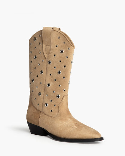 BOTA GUADALUPE COWBOY ALTA CAMEL
