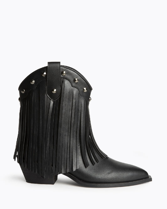 BOTÍN DIANA FLECOS NEGRO