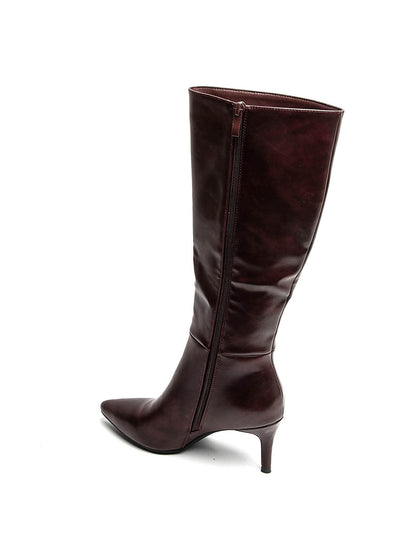 BOTA OLIVIA ALTA TACÓN KITTEN WINE