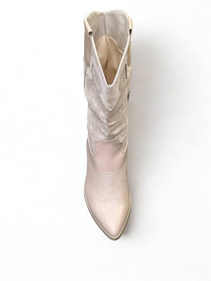 BOTA ANGELA COWBOY ALTA TAUPE