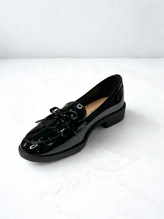 MOCASIN MALAK FLECOS NEGRO