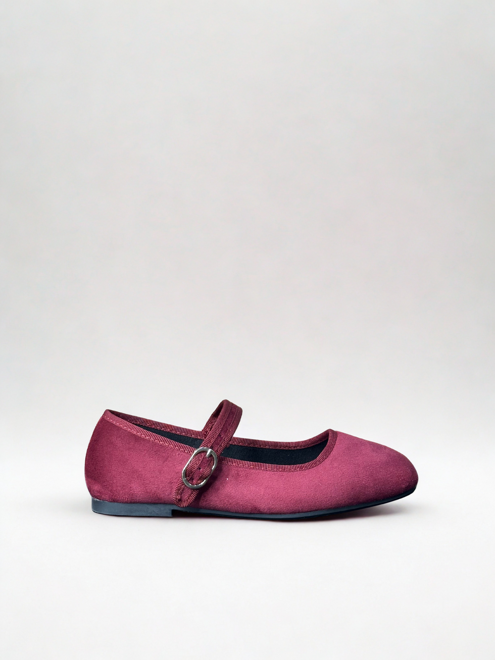ZOE WINE FLAT SHOE