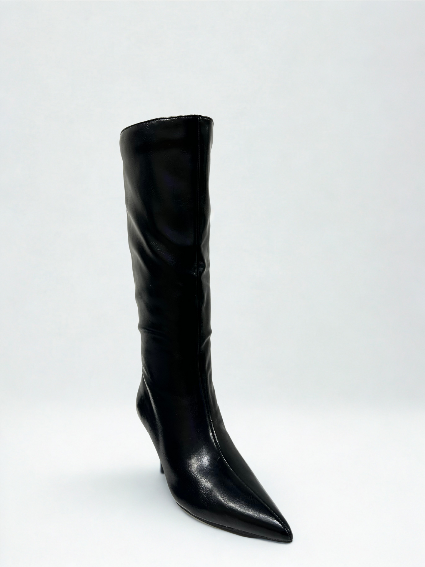 BOTA TACÓN KITTEN BLACK