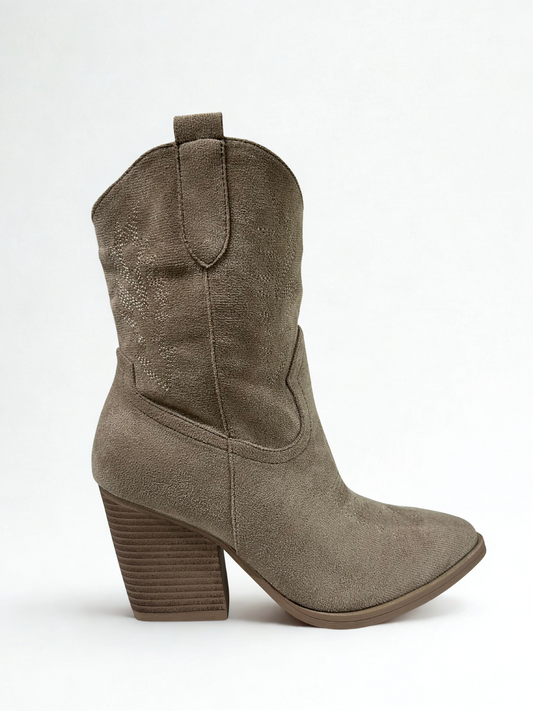 BOTÍN CLARA COWBOY BEIGE