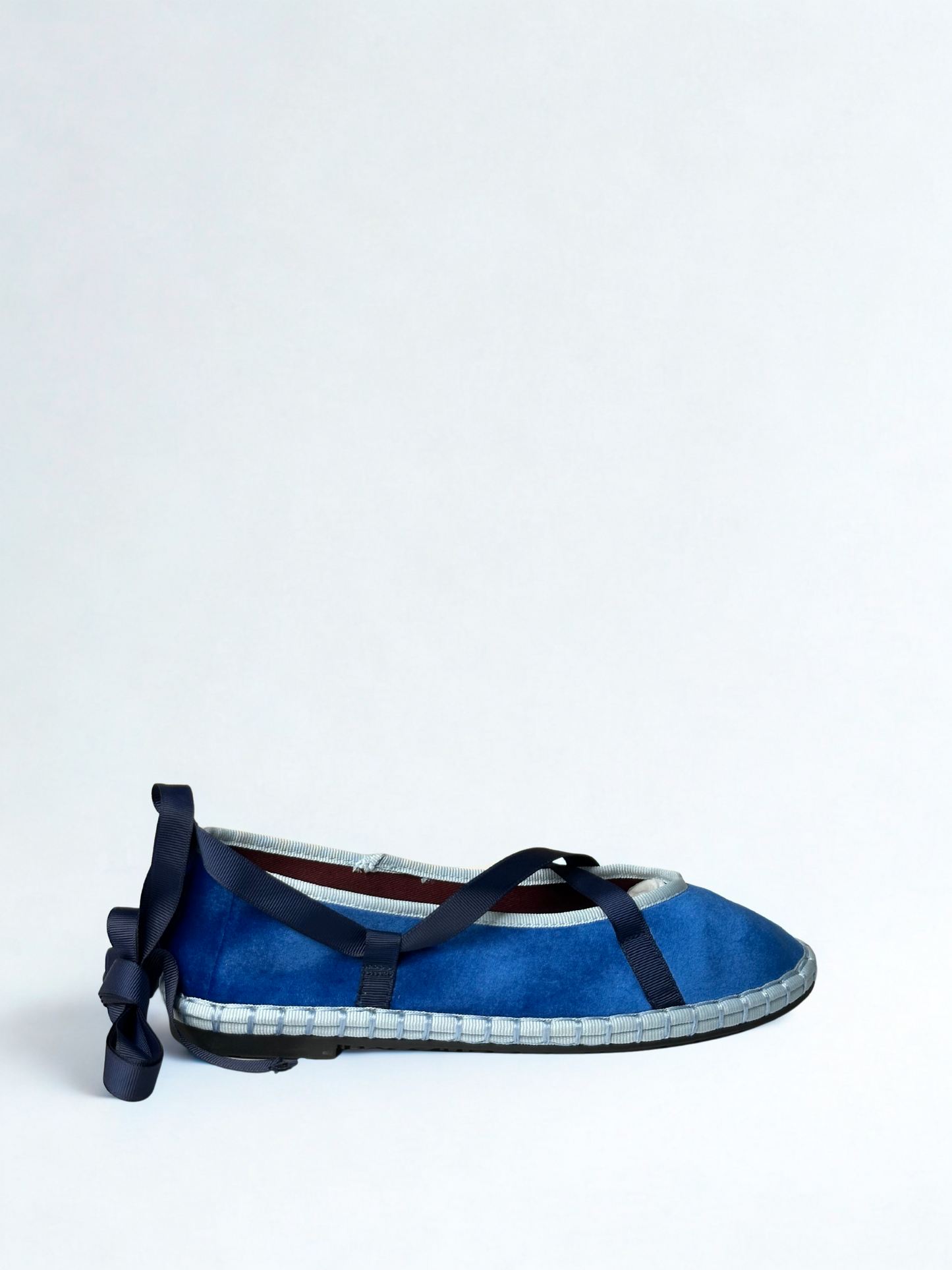 MERCEDITAS CARMEN CINTA TERCIOPELO AZUL