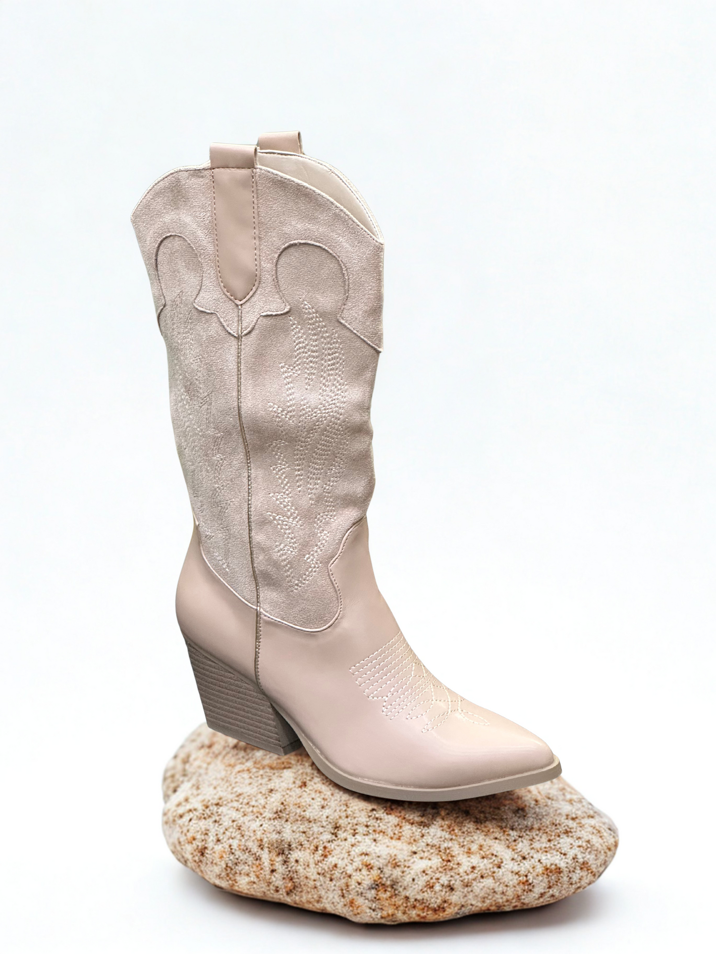 BOTA ANGELA COWBOY ALTA TAUPE