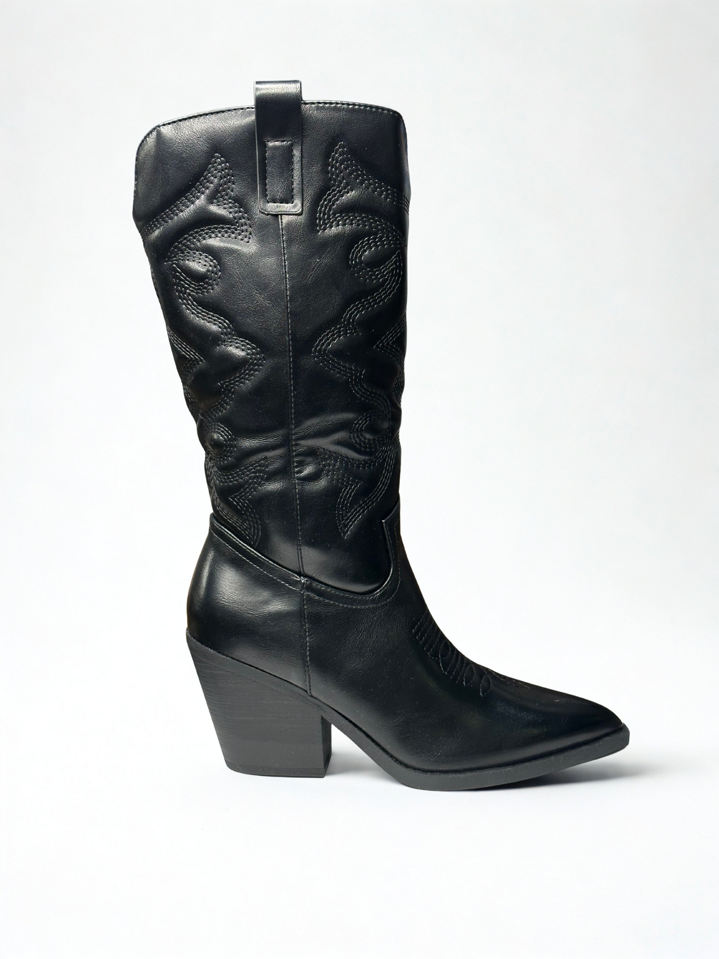 BOTA COWBOY MAYA NEGRA