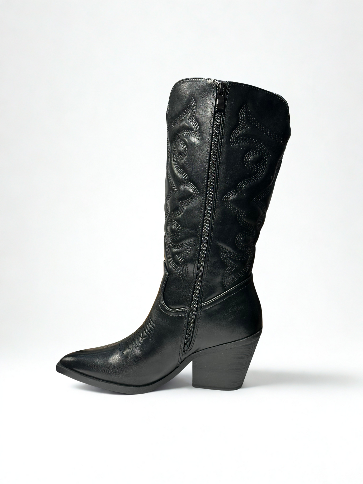 BOTA COWBOY MAYA NEGRA
