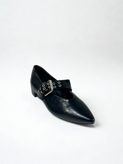 ZAPATO PLANO HEBILLA BLACK
