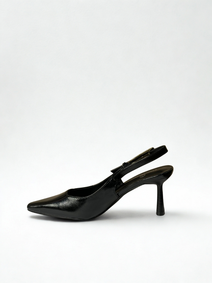 ZAPATO SOFÍA KITTEN DESTALONADOS NEGRO