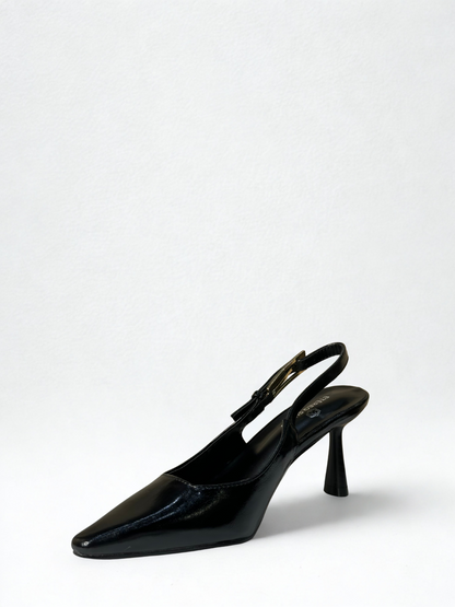 ZAPATO SOFÍA KITTEN DESTALONADOS NEGRO