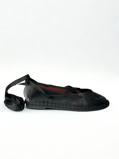 MERCEDITAS CARMEN CINTA TERCIOPELO GRIS