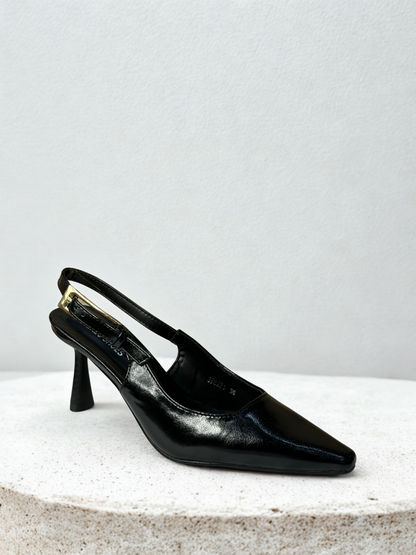 ZAPATO SOFÍA KITTEN DESTALONADOS NEGRO