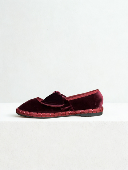 MERCEDITAS CLOE LAZO BURGUNDY