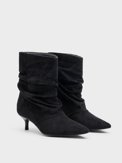 BOTIN TACON KITTEN SLOUCHY BLACK