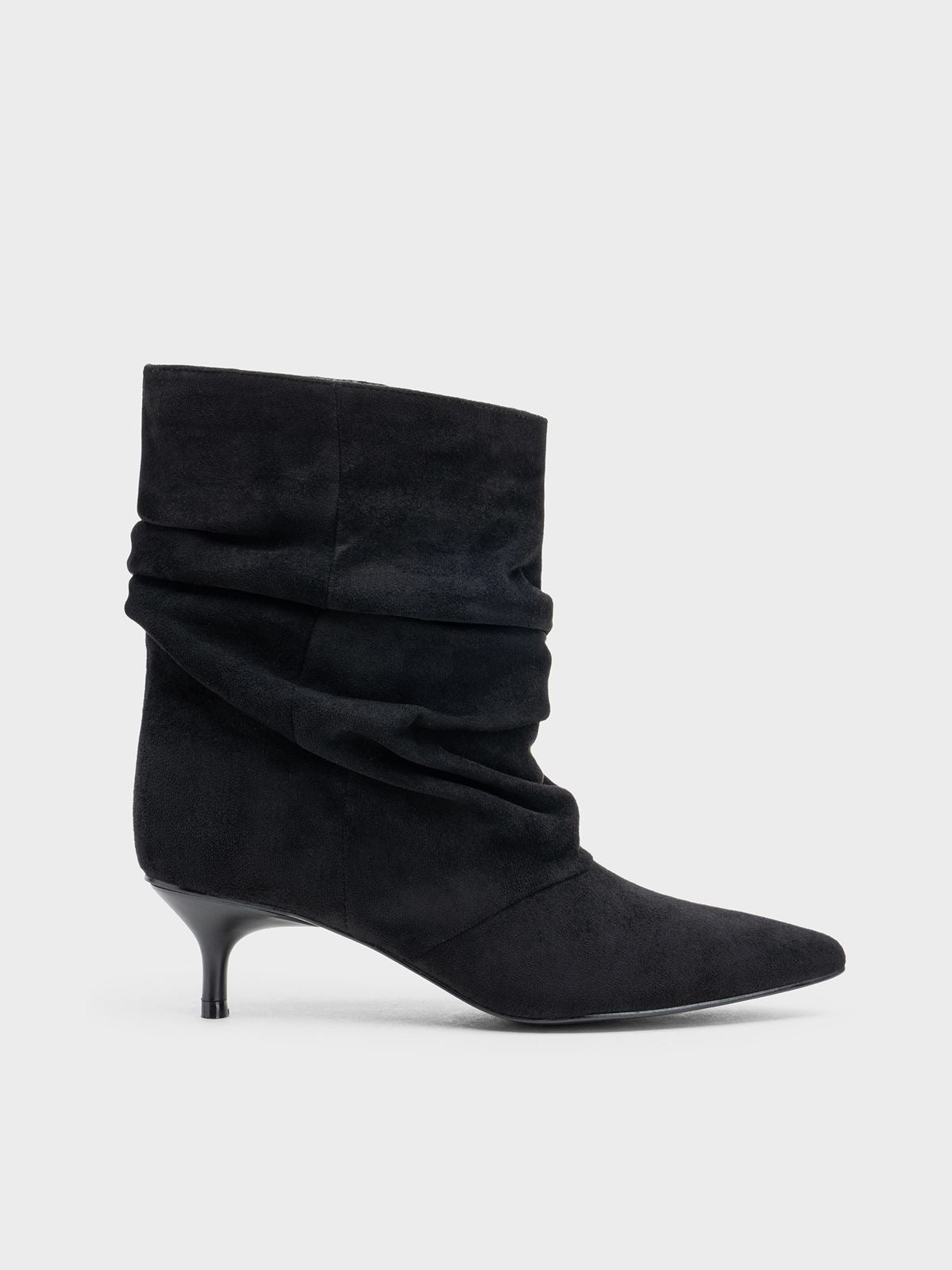 BOTIN TACON KITTEN SLOUCHY BLACK
