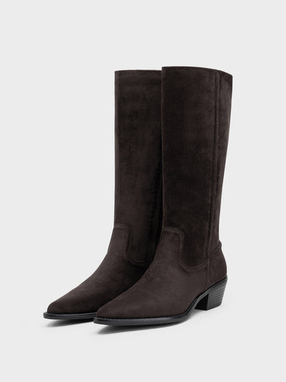 BOTA TACON BAJO SORIA BROWN