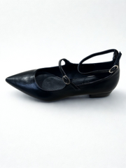 ZAPATO MARY JANE EN PUNTA NEGRO