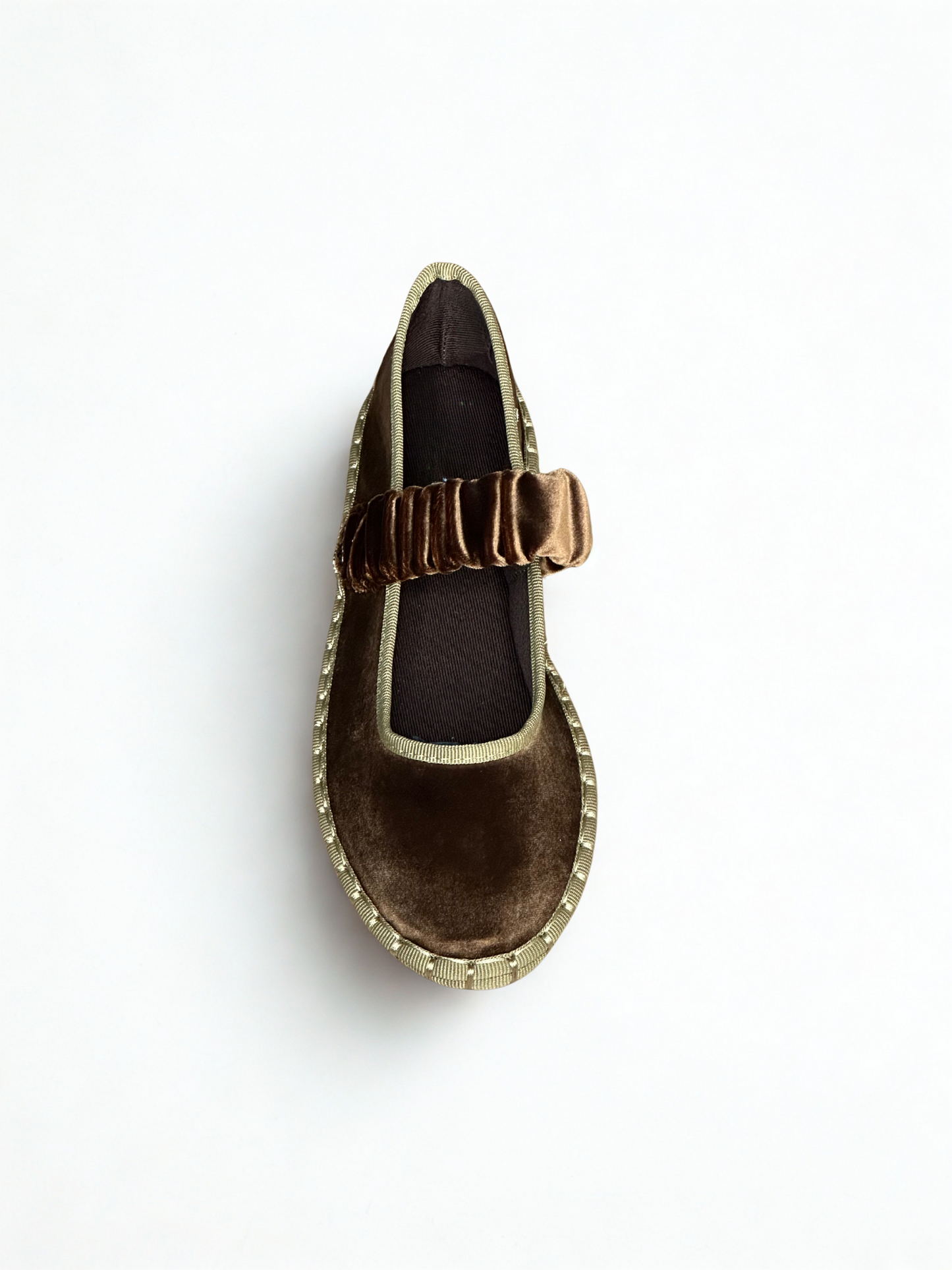 MERCEDITAS BEATRIZ CINTURÓN GOMA LT BROWN