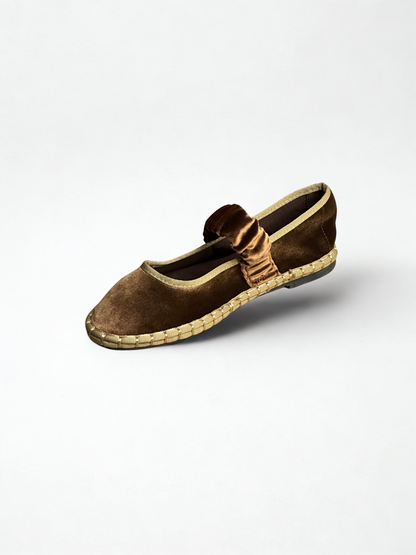 MERCEDITAS BEATRIZ CINTURÓN GOMA LT BROWN