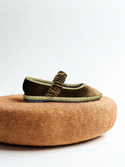 MERCEDITAS BEATRIZ CINTURÓN GOMA LT BROWN