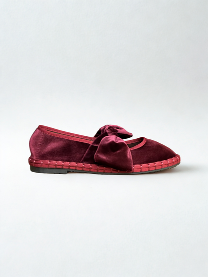 MERCEDITAS CLOE LAZO BURGUNDY