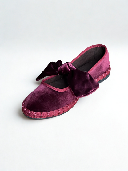 MERCEDITAS CLOE LAZO BURGUNDY