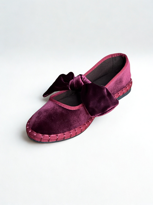 MERCEDITAS CLOE LAZO BURGUNDY