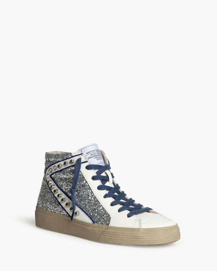 ZAPATILLAS CELIA BOTIN BRILLOS PLATA