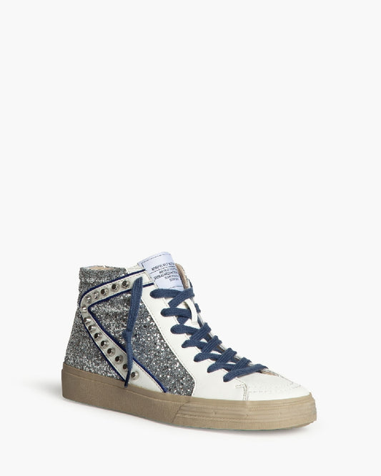 ZAPATILLAS CELIA BOTIN BRILLOS PLATA