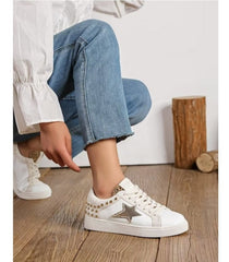 ZAPATILLA ESTRELLA GLITTER GOLD