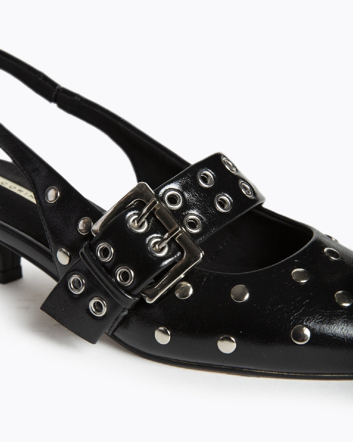 ZAPATO JULIA DESTALONADO NEGRO